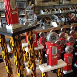 The Trophy Trolley - Custom Gas Pump Trophies for car shows (a big hit with the winners)