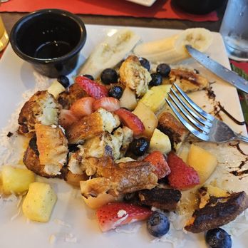 Clafoutis - Coconut french toast - French Near Me - Santa Fe, New Mexico