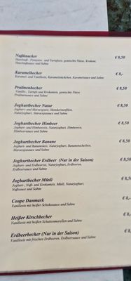 Menu photo 1 Eiscafe Bistro Oberzissen, RP