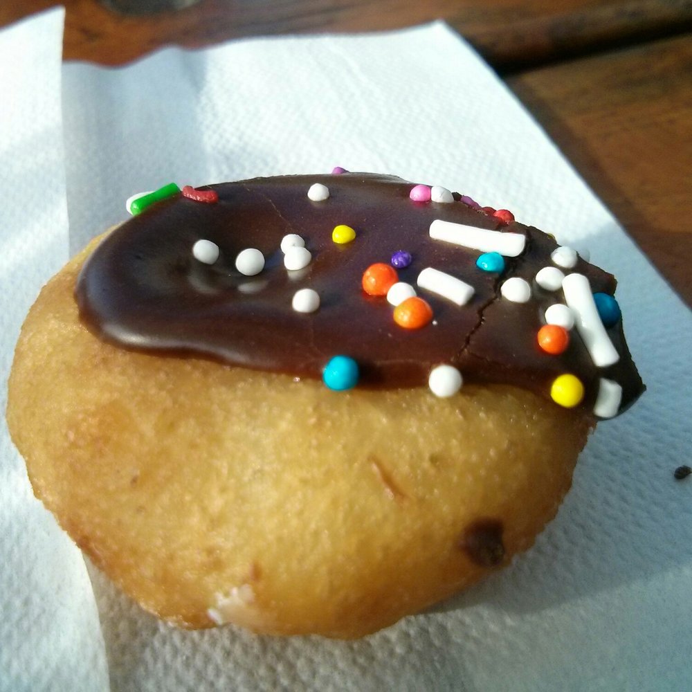 Outpost Mini Donut Company - Chocolate with Sprinkles Donut. - Donuts Near Me - Richmond, British Columbia Outpost Mini Donut Company - Chocolate with Sprinkles Donut. - Donuts Near Me - Richmond, British Columbia