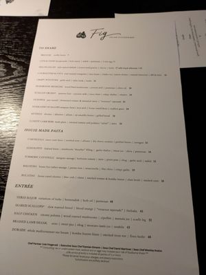 Menu photo 3 Fig Italian Kitchen & Bar Austin, TX Menu photo 3 Fig Italian Kitchen & Bar Austin, TX