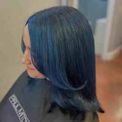 Salon 6A & Spa - Feeling blue in the best way possible