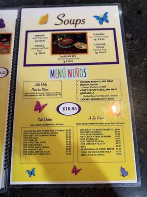 Menu photo 5 La Primavera Restaurant Martinez, CA
