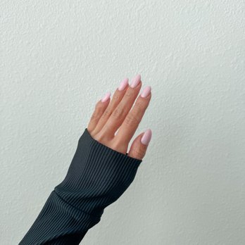 Golden Gel Russian Nails - Russian Manicure with Gel - Nail Salons Near Me - Houston, Texas