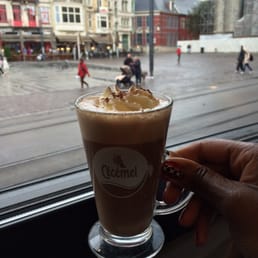 Hot chocolate with baileys - good on a cold wet day Hot chocolate with baileys - good on a cold wet day