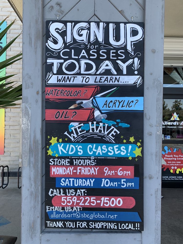 ALLARD’S ART Updated September 2024 29 Photos & 61 Reviews 5350 N Blackstone Ave, Fresno