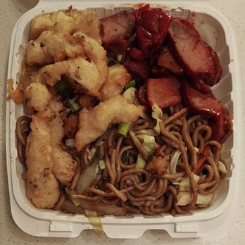 Golden Dragon - Salt & Pepper Chicken, BBQ Pork, and Lo Mein Noodles - Chinese Near Me - La Mesa, California