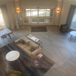 Large bright lobby