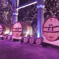 Château Romanin - Inside their cellars - built into the mountain