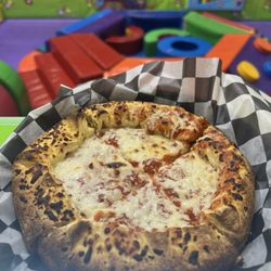 Monkey Joe's - Winter Park - Pizza from their kitchen that my little loves