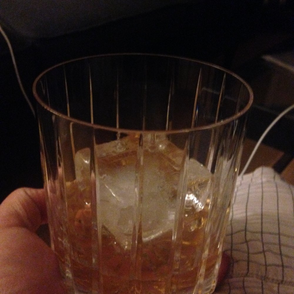 Triple Old Fashion glass. Perfect size for those huge cubes of ice you've had since Christmas. Triple Old Fashion glass. Perfect size for those huge cubes of ice you've had since Christmas.