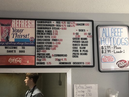 Menu photo 1 Dave's Spiced Right BBQ Georgetown, TN Menu photo 1 Dave's Spiced Right BBQ Georgetown, TN