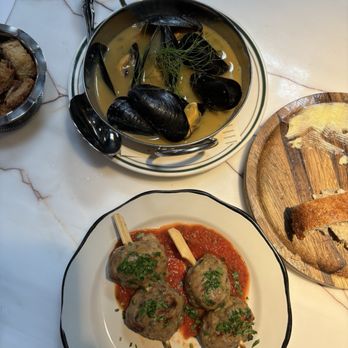 Corsica - Meatballs and mussels - Wine Bars Near Me - Denver, Colorado