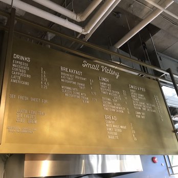 Small Victory Bakery - Set menu - Coffee & Tea Near Me - Vancouver, British Columbia