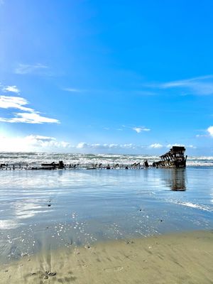 Wreck of the Peter Iredale by null