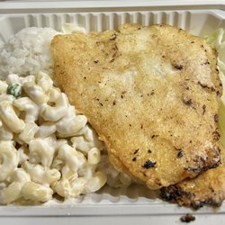 China Bowl Express & Young Hawaiian BBQ - Mini Plate: grilled fish $11.45..