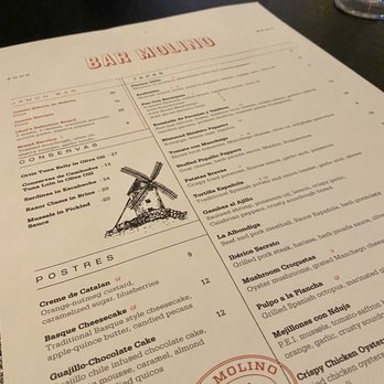 Bar Molino - Menu - Tapas/Small Plates Near Me - Jacksonville, Florida Bar Molino - Menu - Tapas/Small Plates Near Me - Jacksonville, Florida