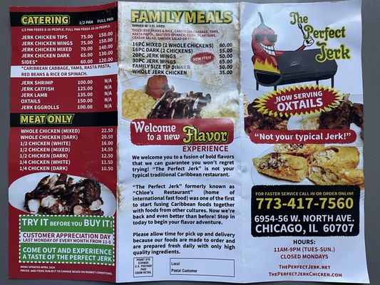 Menu photo 1 The Perfect Jerk Chicago, IL Menu photo 1 The Perfect Jerk Chicago, IL