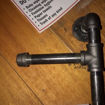 Fiddler's Hearth - Interesting bathroom toilet paper holder - Irish Near Me - South Bend, Indiana