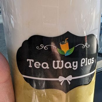 Tea Way Plus - Avocado Green Tea w/ sea salt cream - Bubble Tea Near Me - Las Vegas, Nevada