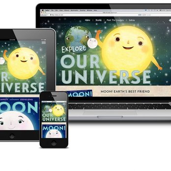 David Taylor Digital - Our Universe Book Website Design - Web Design Near Me - Glen Ridge, New Jersey
