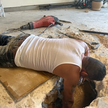Plumb & Order - This is a water line repair that was completed after we located the leak using our expert leak detection. - Plumbing Near Me - Round Rock, Texas