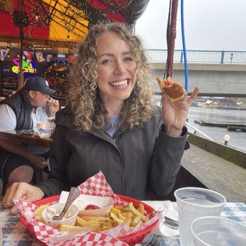 Barking Crab - The best seats are the ones right next to the docks :) - Seafood Near Me - Boston, Massachusetts