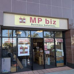 Exterior outside entrance of MP Biz - Monterey Park, California Exterior outside entrance of MP Biz - Monterey Park, California