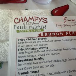 Brunch Menu