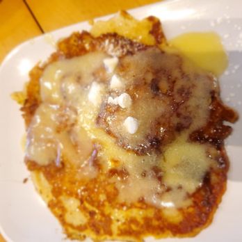Ruby Sunshine Nashville - WHITE CHOCOLATE BREAD PUDDING PANCAKE - Breakfast & Brunch Near Me - Nashville, Tennessee
