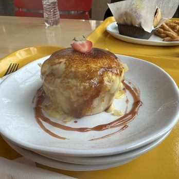 SINBUN - Strawberry creme brûlée bun - Bakeries Near Me - Syracuse, New York
