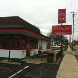 Front of building.