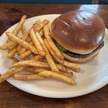 Rusty Rooster Southern Breakfast  - Hamburger and fries - Breakfast & Brunch Near Me - Mount Airy, North Carolina