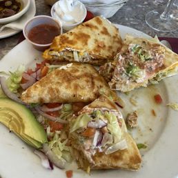 Chicken quesadillas. Excellent Chicken quesadillas. Excellent