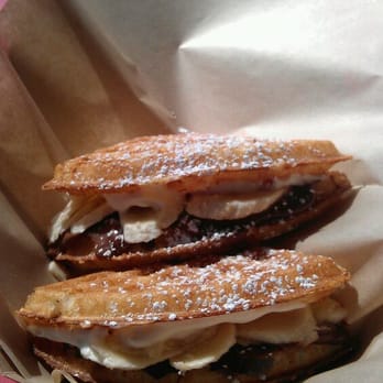 Bruxie - Nutella and banana - Sandwiches Near Me - Orange, California Bruxie - Nutella and banana - Sandwiches Near Me - Orange, California