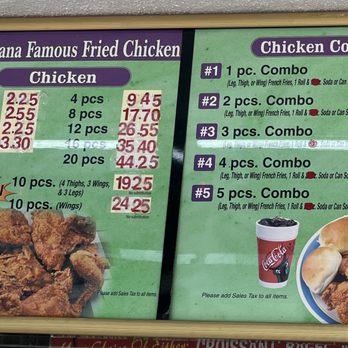 Louisiana Famous Fried Chicken - menu - Fish & Chips Near Me - Long Beach, California Louisiana Famous Fried Chicken - menu - Fish & Chips Near Me - Long Beach, California
