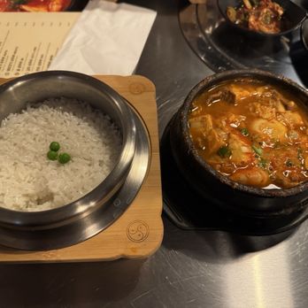 Chodang Village - Seafood soft tofu soup - Korean Near Me - Austin, Texas Chodang Village - Seafood soft tofu soup - Korean Near Me - Austin, Texas
