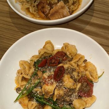 Forma Pasta Factory - Orecchiette Mafaldine Scampi - Italian Near Me - Brooklyn, New York Forma Pasta Factory - Orecchiette Mafaldine Scampi - Italian Near Me - Brooklyn, New York