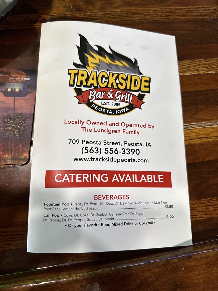Trackside Bar & Grill Logo