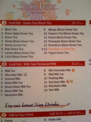 Menu photo 5 Pearl Fever Tea House Vancouver, BC Menu photo 5 Pearl Fever Tea House Vancouver, BC