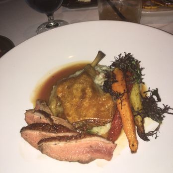 A.R. Valentien - Duck confit. - New American Near Me - La Jolla, California