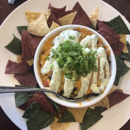 The 7 layer dip, chips are good the dip not so much. The 7 layer dip, chips are good the dip not so much.