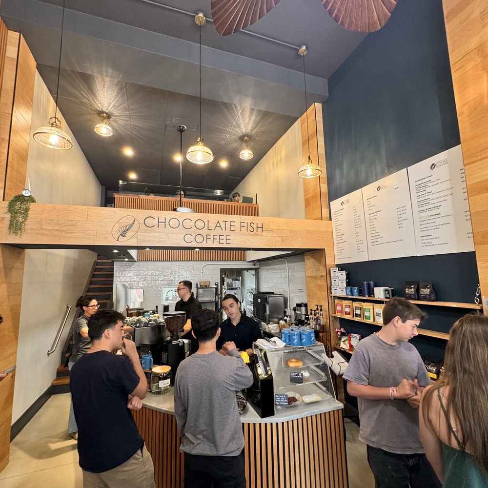 Chocolate Fish Coffee Roasters - Inside - Coffee & Tea Near Me - Modesto, California Chocolate Fish Coffee Roasters - Inside - Coffee & Tea Near Me - Modesto, California