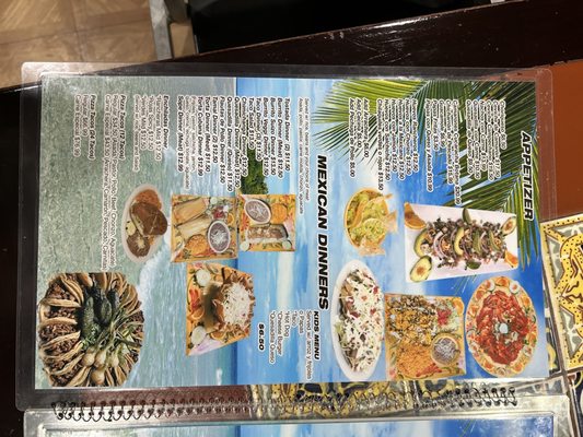 Menu photo 3 Los 2 Primos Mexican Restaurant Lakemoor, IL