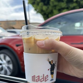 Made Coffee - ice latte - Coffee & Tea Near Me - Fullerton, California Made Coffee - ice latte - Coffee & Tea Near Me - Fullerton, California