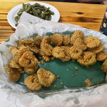 Five Boys Restaurant  - Fried pickles! Pickle-Os, if ya know! - American Near Me - Bridgeport, Texas