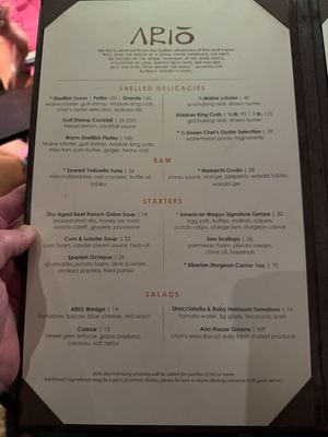 Menu photo 2 Ario Marco Island, FL Menu photo 2 Ario Marco Island, FL