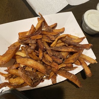Wingstop - Extra well done fries that I didn't ask for - Chicken Wings Near Me - Red Oak, Texas