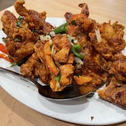 Crispy Fried Pork Chops W.spicy Salt椒盐排骨 Crispy Fried Pork Chops W.spicy Salt椒盐排骨