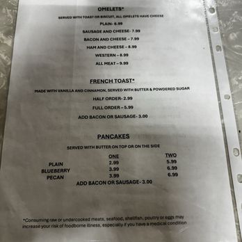 B & B Restaurant - Menu - American Near Me - Tellico Plains, Tennessee